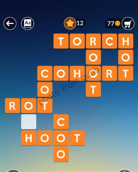 Wordscapes Level 203, Dusk 11 Answers .